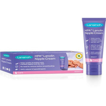 Crema pentru mameloane Lanolin HPA, 40 ml, Lansinoh - Img 1