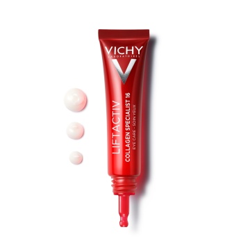 Crema pentru ochi antirid Liftactiv Collagen Specialist, 15 ml, Vichy - Img 1