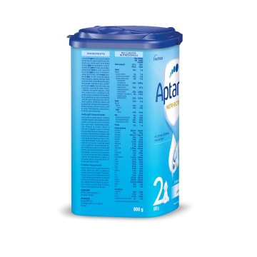 Lapte praf de continuare Nutri-Biotik 2, 6-12 luni, 800 g, Aptamil - Img 2