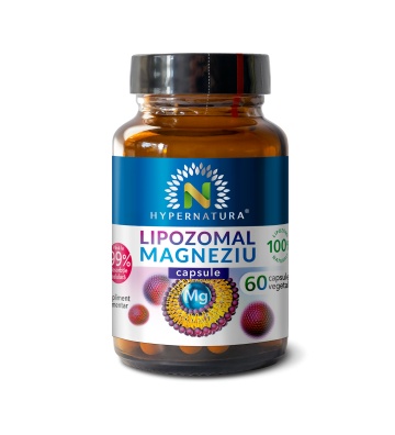 Lipozomal Magneziu, 60 capsule vegetale, Hypernatura - Img 2