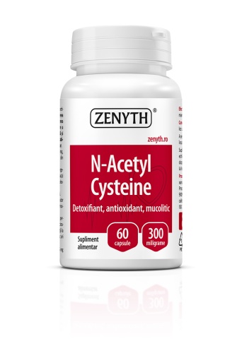 N-Acetyl L-Cysteine, 60 capsule, Zenyth - Img 1