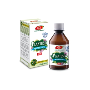 Plantusin sirop pentru copii, R35, 250 ml, Fares - Img 2
