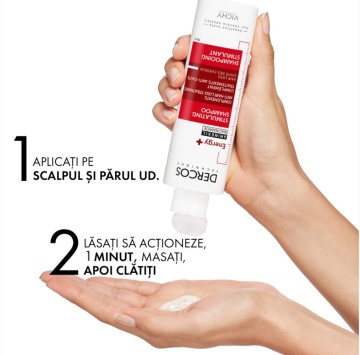 Sampon energizant impotriva caderii parului cu Aminexil Dercos, 200 ml, Vichy - Img 5