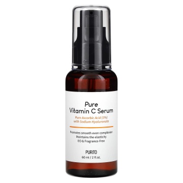 Ser de fata Pure cu Vitamina C Ascorbic Acid 5%, 60ml, Purito