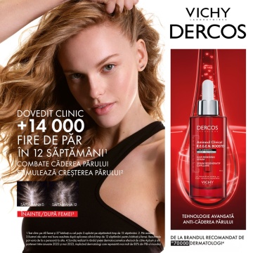 Serum capilar cu efect de regenerare Aminexil Clinical R.E.G.E.N. Booster, 90 ml, Vichy - Img 4