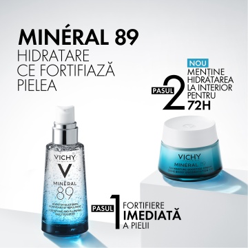 Crema intens hidratanta 72h pentru toate tipurile de ten Mineral 89, 50 ml, Vichy - Img 5