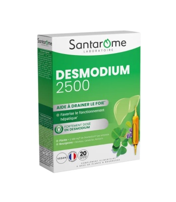 Desmodium 2500 Phyto, 20 fiole x 10 ml, Santarome