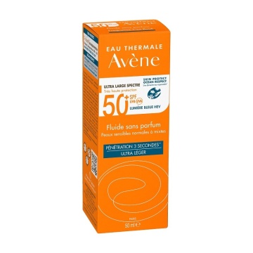Fluid fara parfum cu SPF50+ Triasorb, 50 ml, Avene - Img 2