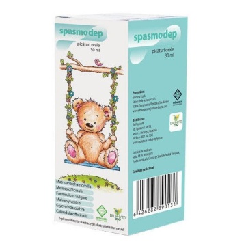 Picaturi orale Spasmodep, 30 ml, Dr. Phyto - Img 1