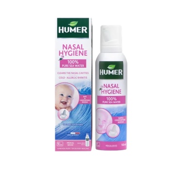 Spray nazal cu apa de mare pentru copii, 150 ml, Humer - Img 2