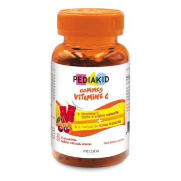 Ursuleti gumati cu vitamina C naturala, 60 ursuleti, Pediakid - Img 1