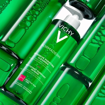 Vichy Normaderm Phytosolution Gel Curatare Purifiant Pg, 400ml - Img 2