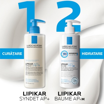 Balsam reparator si calmant pentru pielea foarte uscata cu tendinta atopica Lipikar Baume AP+M, 400 ml, La Roche-Posay - Img 8