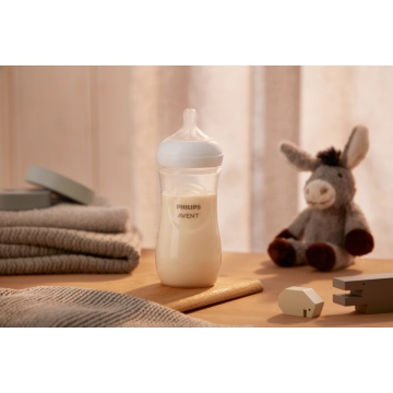 Biberon Philips Avent Natural Response, +3 luni, 330 ml, SCY906/01, Philips - Img 2
