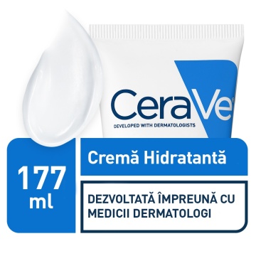 Crema hidratanta de fata si corp pentru piele uscata si foarte uscata, 177 ml, CeraVe - Img 2