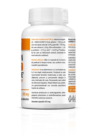 Curcumin with Meriva, 60 capsule, Zenyth - Img 3