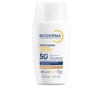 Fluid nuantator cu protectie solara fototip 3 SPF 50+, Shade 03 Photoderm Xdefense, 40 ml, Bioderma - Img 1