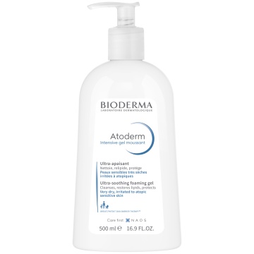 Gel spumant Atoderm Intensive, 500 ml, Bioderma - Img 1