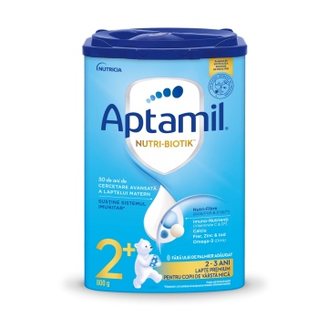 Lapte praf Nutri-Biotik 2+, 2-3 ani, 800 g, Aptamil - Img 1