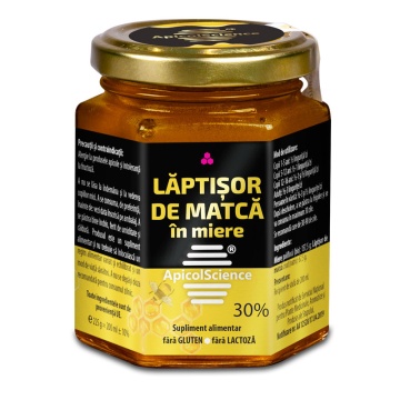 Laptisor de Matca in Miere 30%, 200 ml, ApicolScience