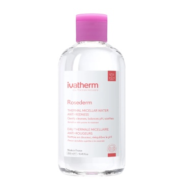 Lotiune micelara anti-roseata Rosederm, 250 ml, Ivatherm - Img 4