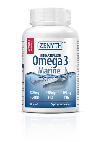 Omega 3 Marin, 60 capsule, Zenyth ultra putere - Img 1