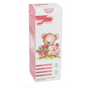 Sirop pentru copii Cistidep, 150 ml, Dr. Phyto - Img 1