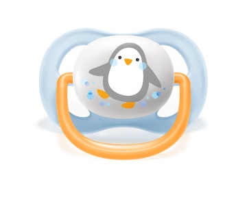 Suzete silicon UltraAir design pinguin 0-6l, 2buc, SCF080/05, AVENT, Philips - Img 4