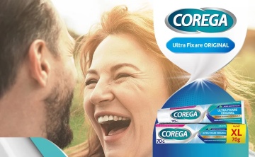 Crema adeziva pentru proteza dentara Original, 70 g, Corega - Img 2