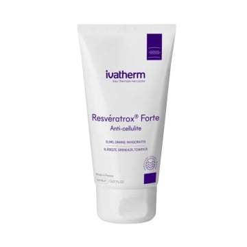 Crema anticelulitica Resveratrox Forte, 150 ml, Ivatherm - Img 1