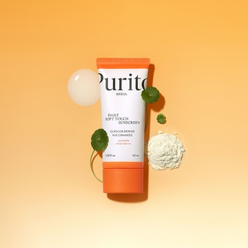 Crema de fata vegana cu protectie solara SPF 50+ Daily Soft Touch, 60 ml, Purito - Img 2