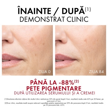 Crema de zi antirid cu niacinamida si SPF 50 Liftactiv B3, 50 ml, Vichy - Img 6