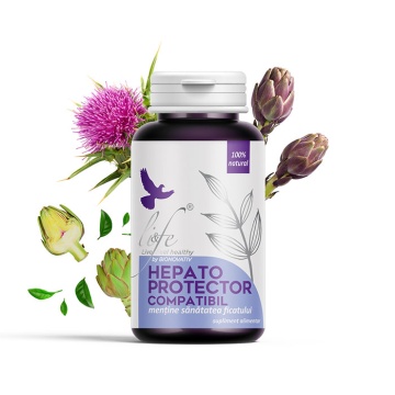 Hepatoprotector Compatibil, 120 Capsule, Bionovativ Life