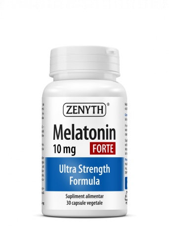 Melatonin Forte 10 mg, 30 capsule vegetale, Zenyth