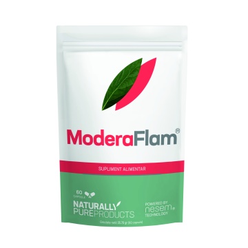 ModeraFlam® Antiinflamator natural | Flavonoide | Quercitina | ASU x 60 capsule, Naturally Pure Products