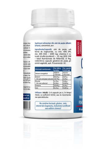 Omega 3 Marin, 60 capsule, Zenyth ultra putere - Img 2