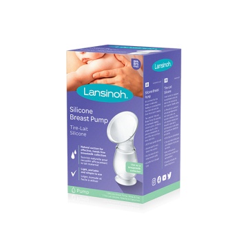 Pompa San Manuala din silicon pentru lapte matern, Lansinoh, 50810 - Img 2