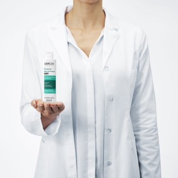 Sampon-tratament sebocorector pentru scalp cu exces de sebum Dercos, 200 ml, Vichy - Img 2