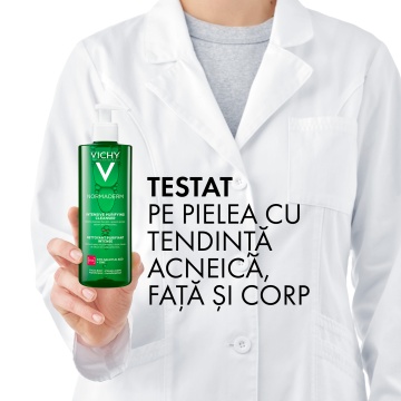 Vichy Normaderm Phytosolution Gel Curatare Purifiant Pg, 400ml - Img 4