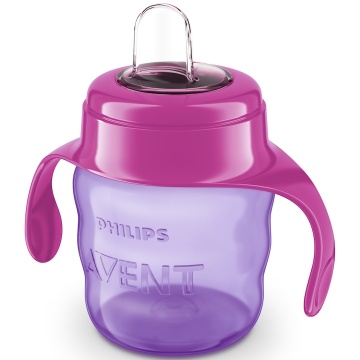 Cana cu tetina de formare Philips Avent, +6 luni, 200 ml, SCF551/03, Philips - Img 3