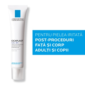 Gel reparator cu efect rapid Cicaplast B5, 40 ml, La Roche-Posay - Img 3