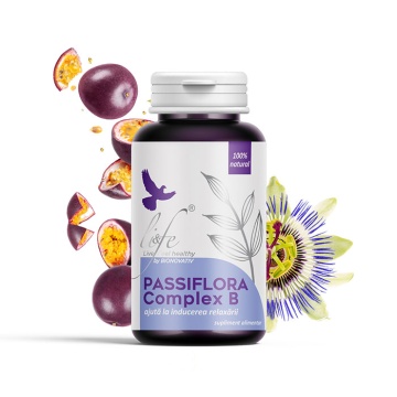 Passiflora Complex B, 60 Capsule, Bionovativ Life