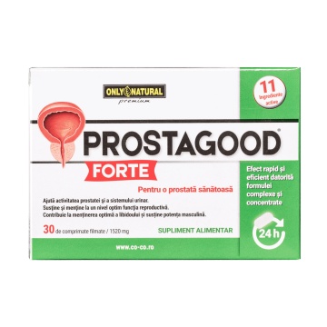 Prostagood Forte, 30 comprimate, Only Natural - Img 1