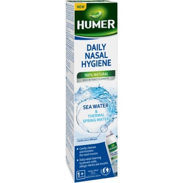 Spray cu apa termala pentru igiena zilnica a nasului, 50 ml, Humer - Img 2
