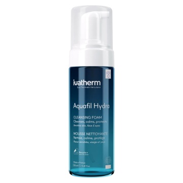 Spuma demachianta Aquafil Hydra, 160 ml, Ivatherm - Img 1
