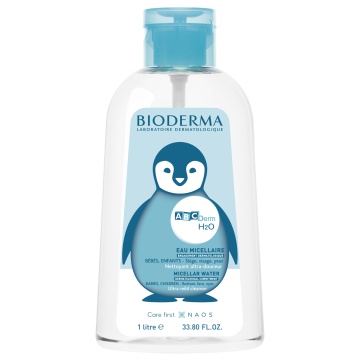 Apa micelara cu pompita ABCDerm H2O, 1000 ml - Img 1