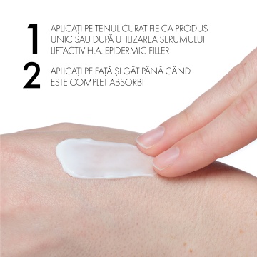 Crema de zi antirid si fermitate pentru ten uscat Liftactiv HA, 50 ml, Vichy - Img 4