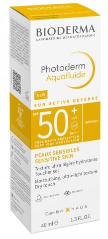 Crema lejera cu SPF50+ Aquafluide Photoderm, 40 ml, Bioderma - Img 2