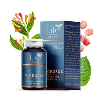 N-Mico 2E Capsule cu Uleiuri Esentiale 30 capsule Bionovativ Life