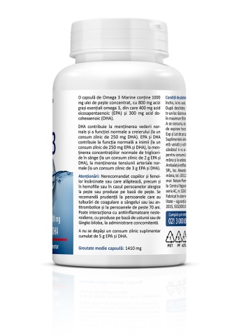 Omega 3 Marin, 60 capsule, Zenyth ultra putere - Img 4